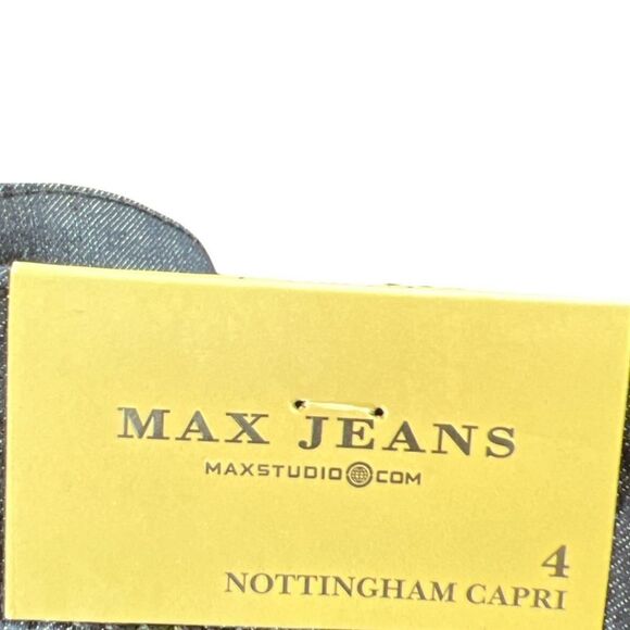 Max Studio Nottingham Capri Stretch Jeans - Picture 3 of 6